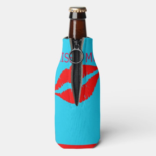 キス ボトルクーラー (ボトル裏面)