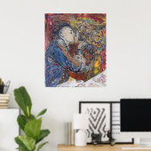 「キス」 ポスター (ホームオフィス)