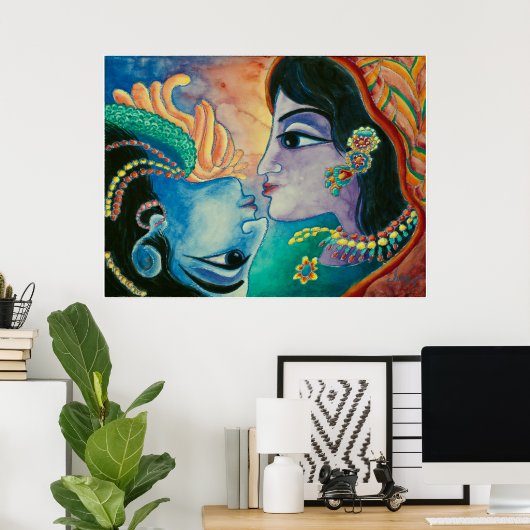 キス ポスター (ホームオフィス)