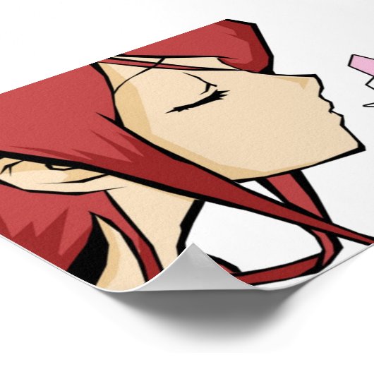 キス ポスター (角)