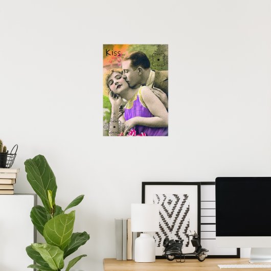 キス ポスター (ホームオフィス)