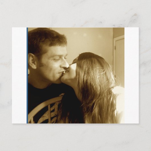 キス ポストカード (正面)
