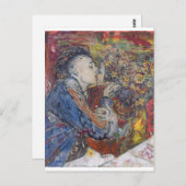 "キス" ポストカード (正面/裏面)