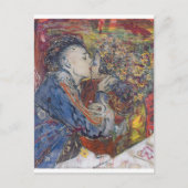 "キス" ポストカード (正面)