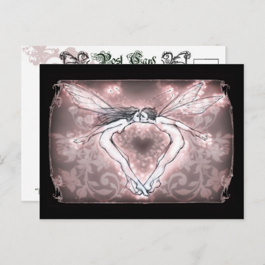 キス ポストカード (正面/裏面)