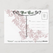 キス ポストカード (裏面)