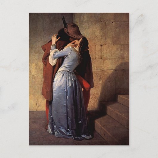 キス ポストカード (正面)