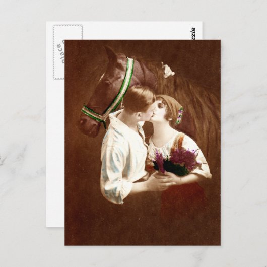 キス ポストカード (正面/裏面)