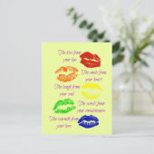 キス ポストカード (スタンド正面)