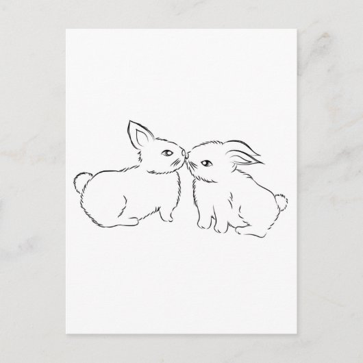 キス ポストカード (正面)