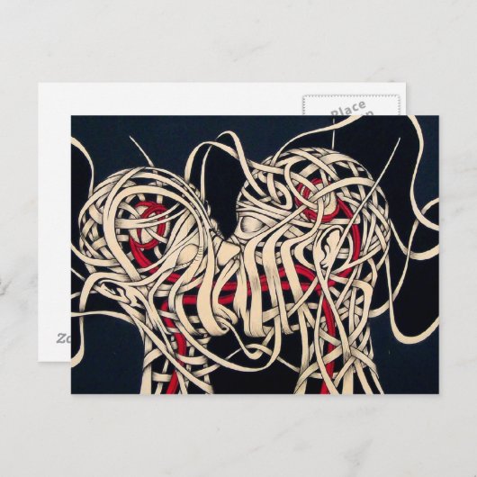 キス ポストカード (正面/裏面)