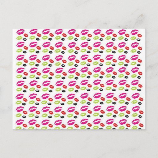 キス ポストカード (正面)