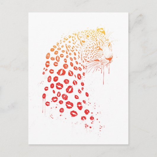 キス ポストカード (正面)