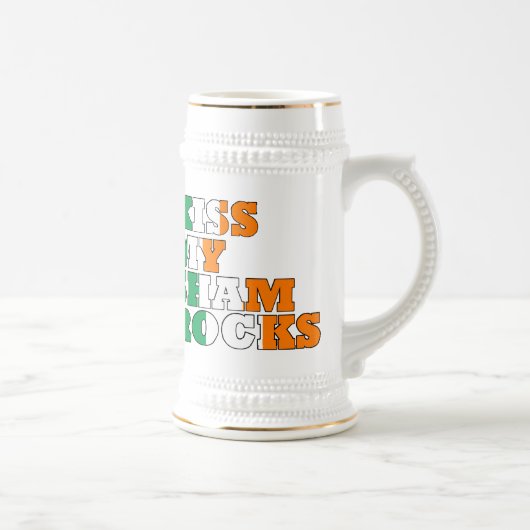 キス・マイ・シャムロック ビールジョッキ (右)