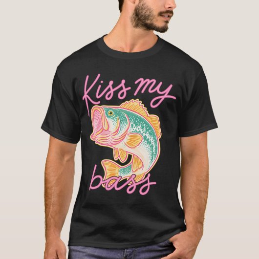 キス・マイ・バスフィッシュ Tシャツ (正面)