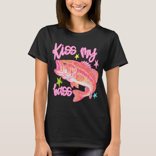 キス・マイ・バスフィッシュ Tシャツ (正面)