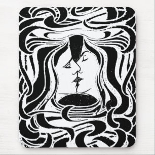キス マウスパッド