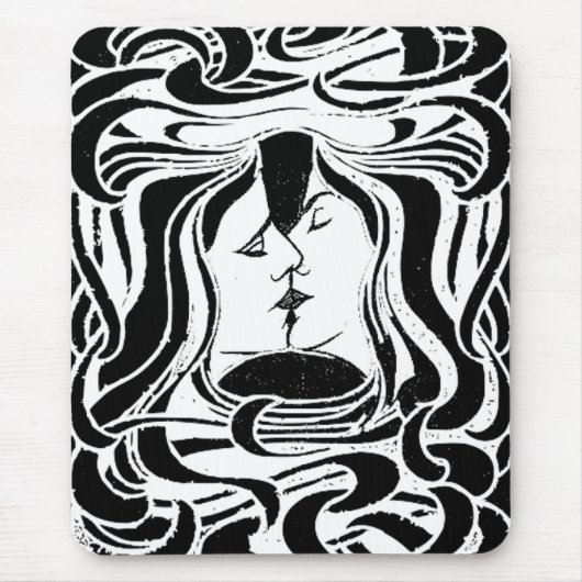 キス マウスパッド (正面)