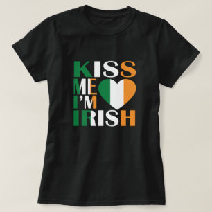キス·ミー·アイレッシュ·セント·パトリック·デー Tシャツ