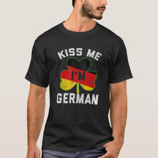 キス・ミー・アイ・イ・ドイツ・セント・パトリック・デイ・ドイおもしろいツ Tシャツ