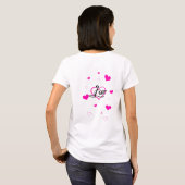 キス・ミー・ラブ Tシャツ (裏面フル)