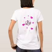キス・ミー・ラブ Tシャツ (裏面)