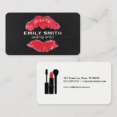 キス/メイクアップアクセサリー 名刺 (正面/裏面)