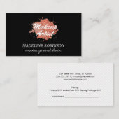 キス&モノグラム 予約カード (正面/裏面)