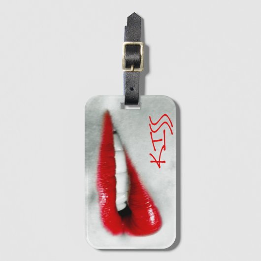 キス ラゲッジタグ (正面縦)