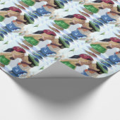 キス ラッピングペーパー (角)