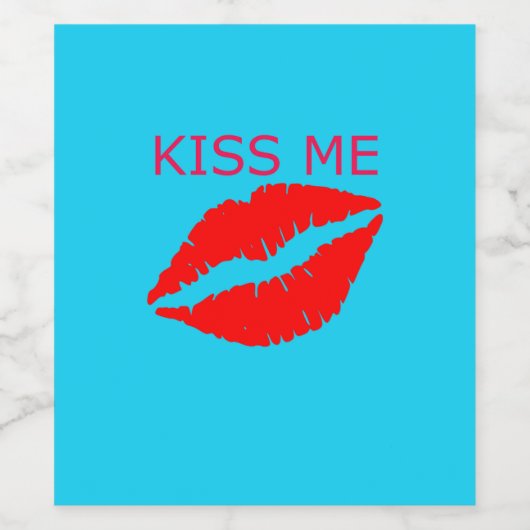 キス ワインラベル (シングルラベル)