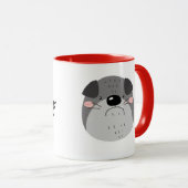 キス...少し怠け者と…バレンタインの休暇C マグカップ (正面右)