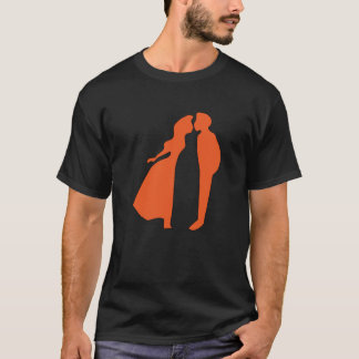 キス,恋人,抱擁,情熱,ロマンス Tシャツ