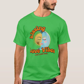 キス 愛のビブラブ 愛がここに生きてる 少年 Tシャツ