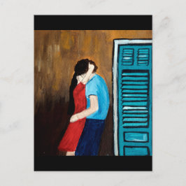 キス。愛. ポストカード