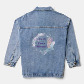 「キス!私は人魚だ" Jean Jacket デニムジャケット (裏面)