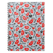 キス、赤い唇。 ノートブック (正面)