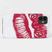 キス、赤い唇 Case-Mate iPhoneケース (裏面(横))