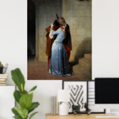 キス(1859) by Francesco Hayez – ポスター (ホームオフィス)