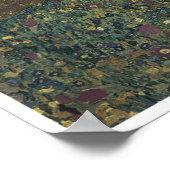 キス、1907-08グスタフクリムト ポスター (角)