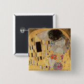 キス、1907-08 2 缶バッジ (正面&裏面)