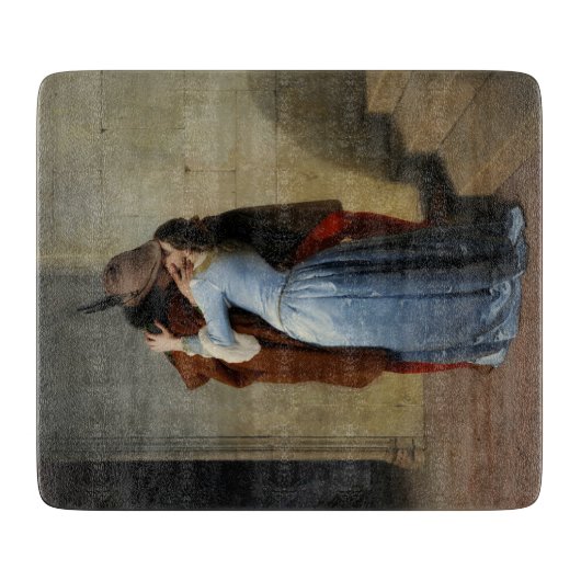 キス(by Francesco Hayez) カッティングボード (正面)