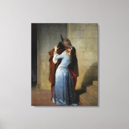 キス(by Francesco Hayez) キャンバスプリント