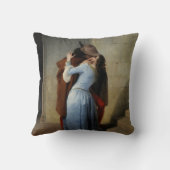 キス(by Francesco Hayez) クッション (裏面)