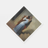 キス(by Francesco Hayez) スタンダードランチョンナプキン (角)
