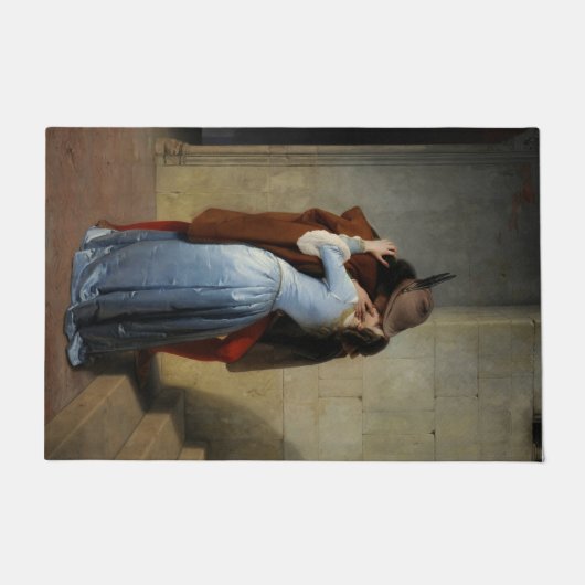 キス(by Francesco Hayez) ドアマット (正面)