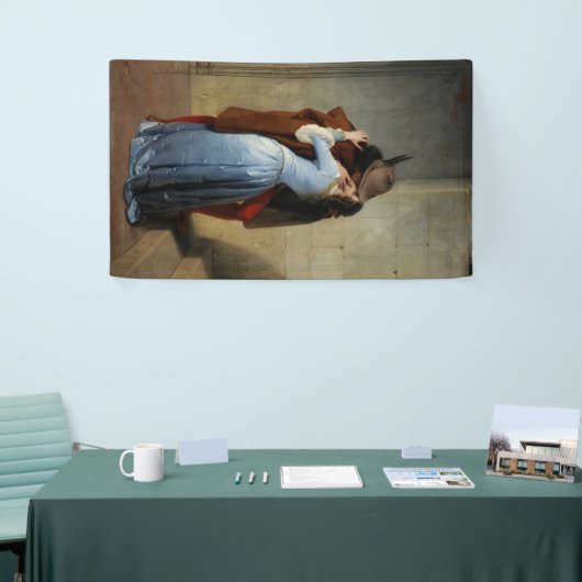キス(by Francesco Hayez) 横断幕 (トレードショー)