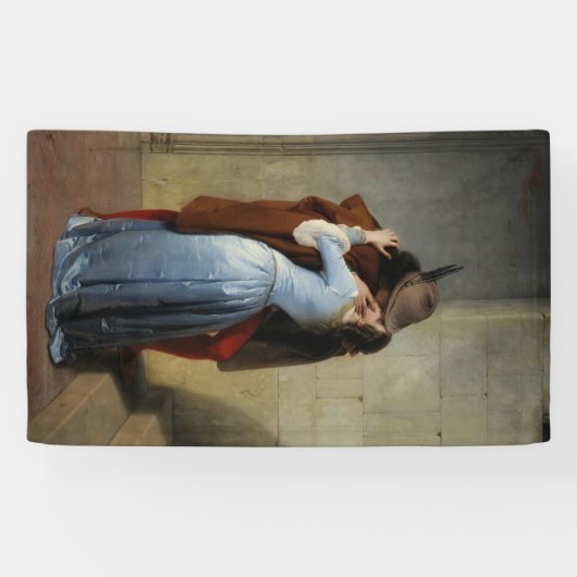 キス(by Francesco Hayez) 横断幕 (横)