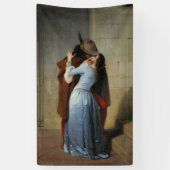 キス(by Francesco Hayez) 横断幕 (縦)