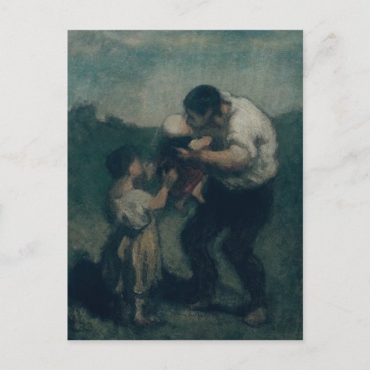 キス、c.1845-48 ポストカード (正面)